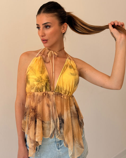 TOP SUMMER GIALLO