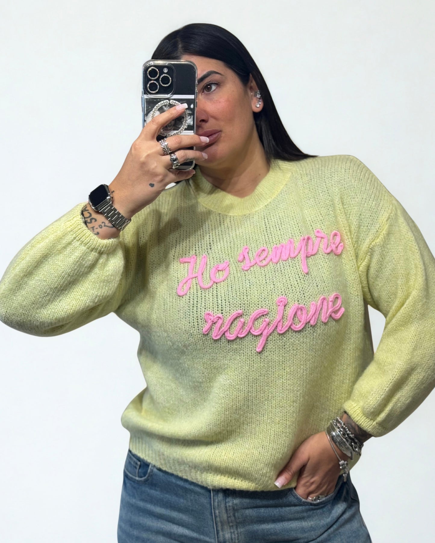 PULL HO SEMPRE RAGIONE più varianti colore