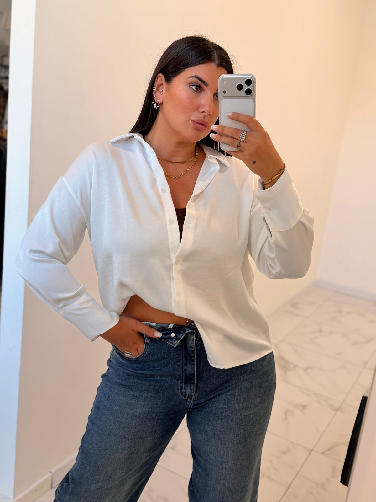 CAMICIA OVER CURVY