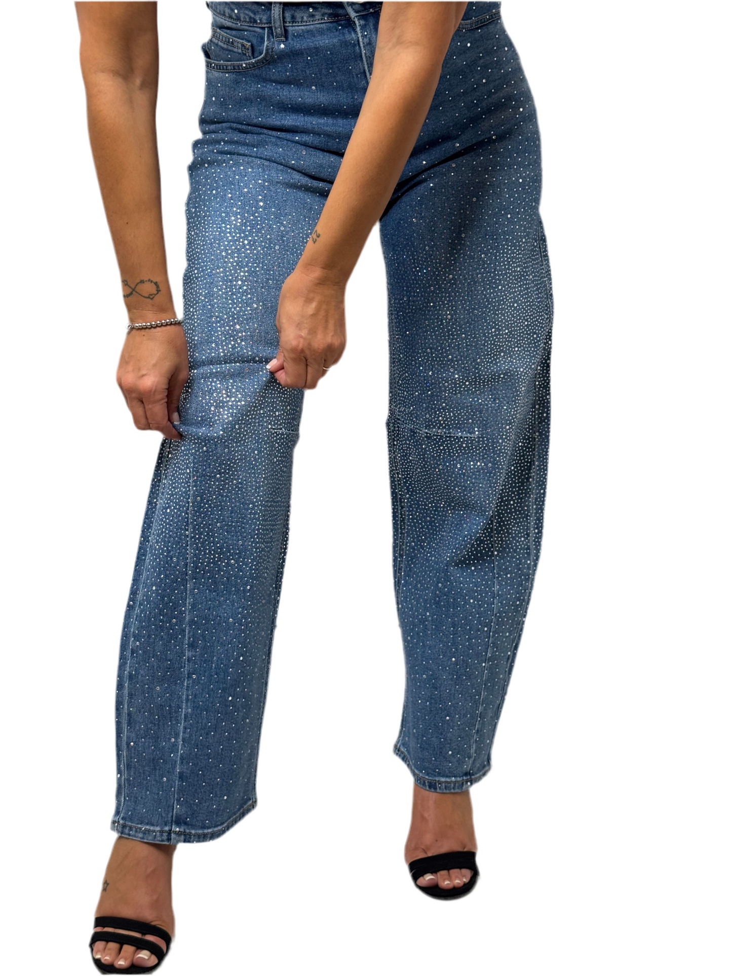 JEANS SWAROVSKY più varianti colore