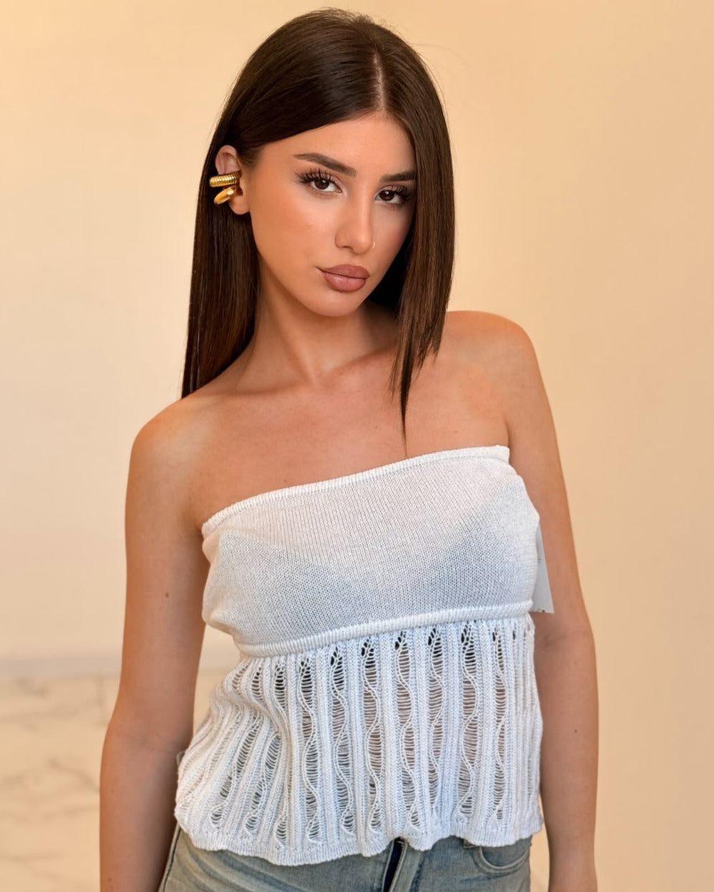 TOP DUBLE BIANCO
