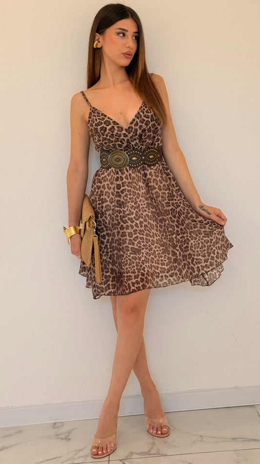 VESTITO ANIMAL LEOPARDATO