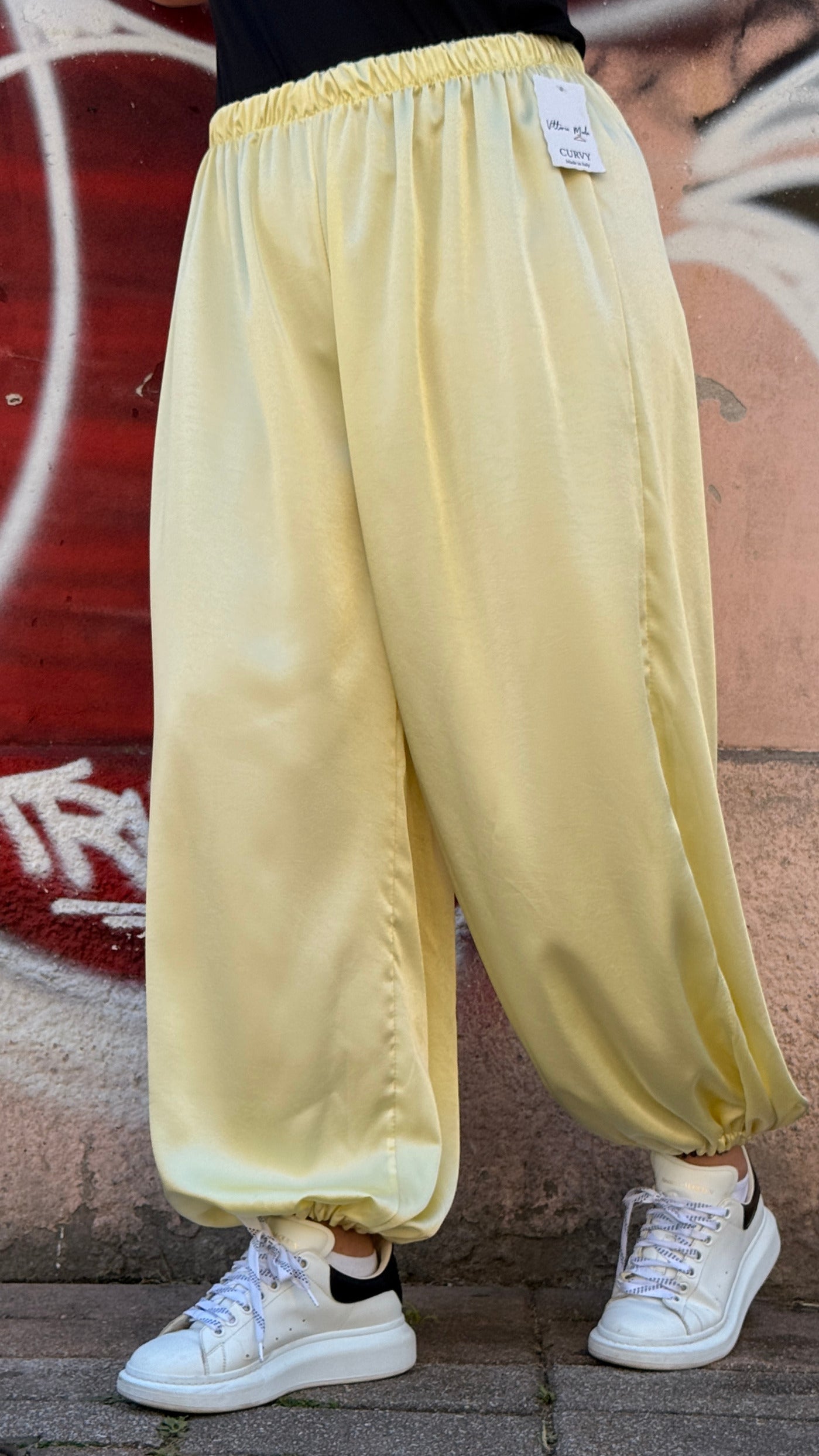 PANTA ALADIN CURVY GIALLO