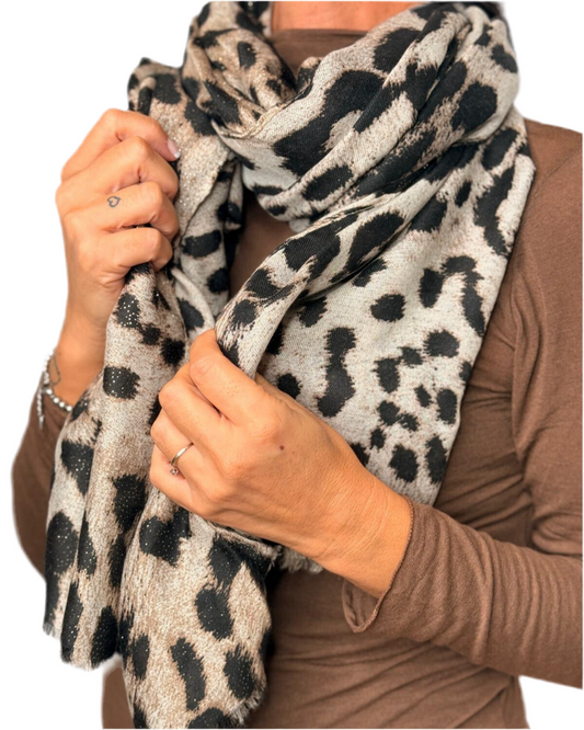 SCIARPA LEOPARD più varianti colore