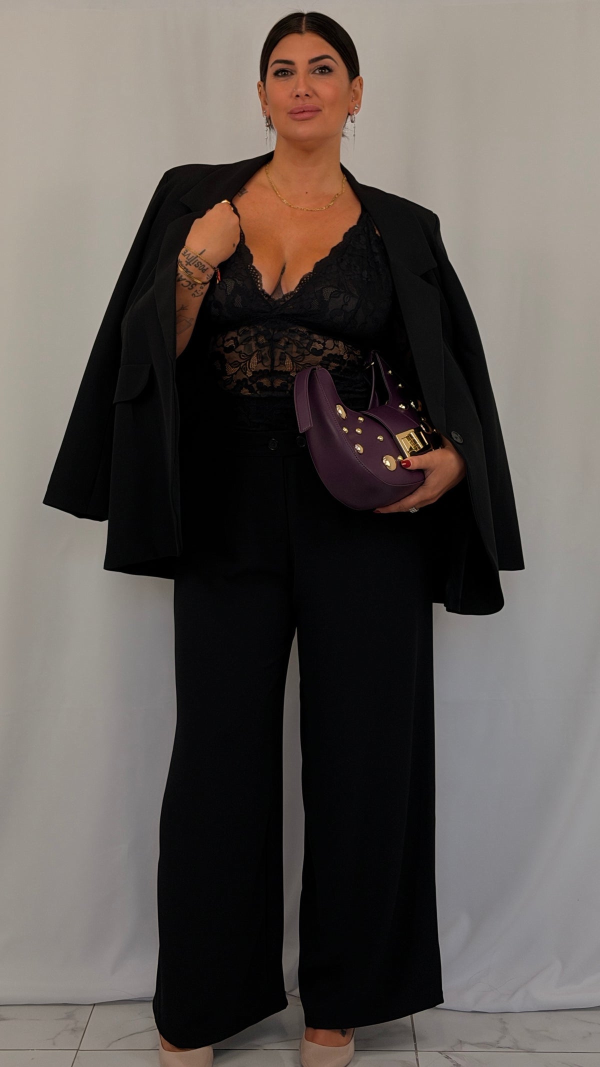 PANTA DANY CURVY NERO
