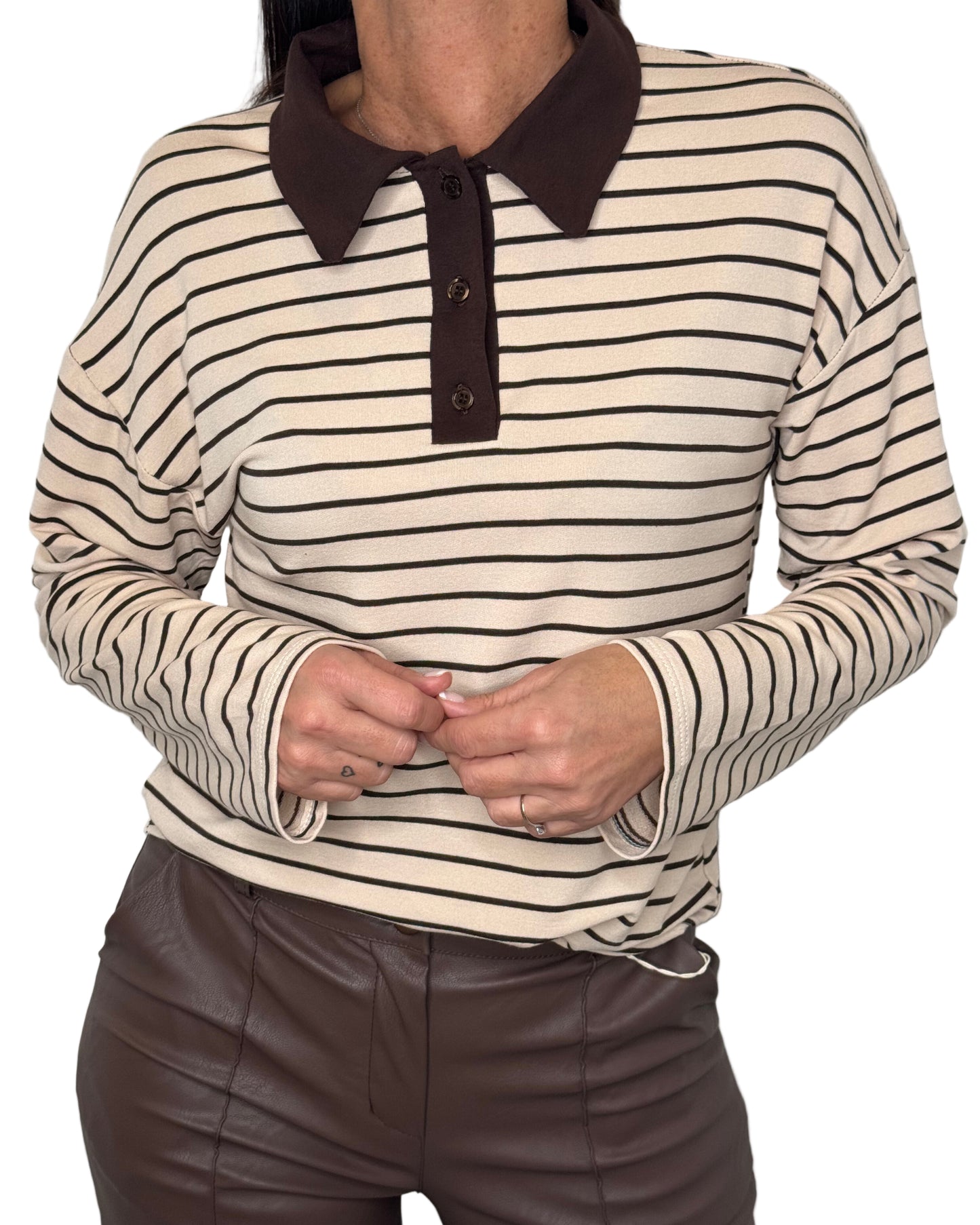 POLO RIGHE più varianti colore