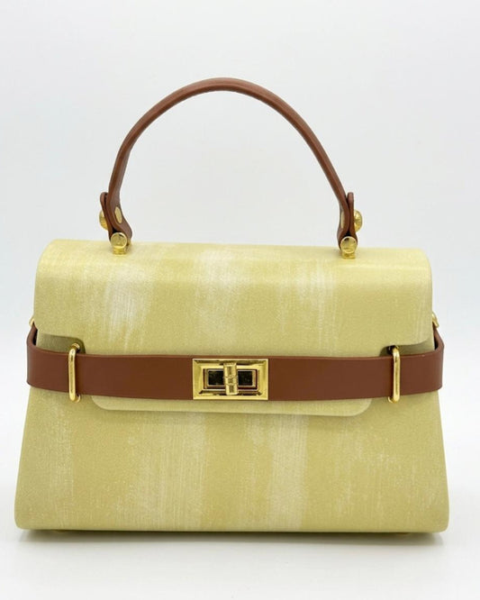 BORSA BIRKIN GIALLA