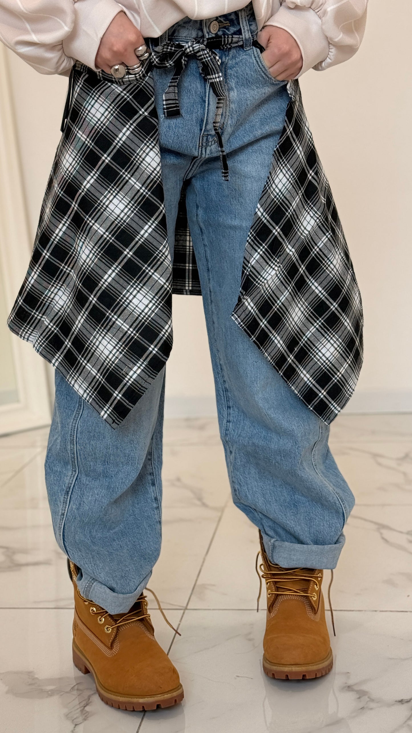 JEANS CAMICIA NERO