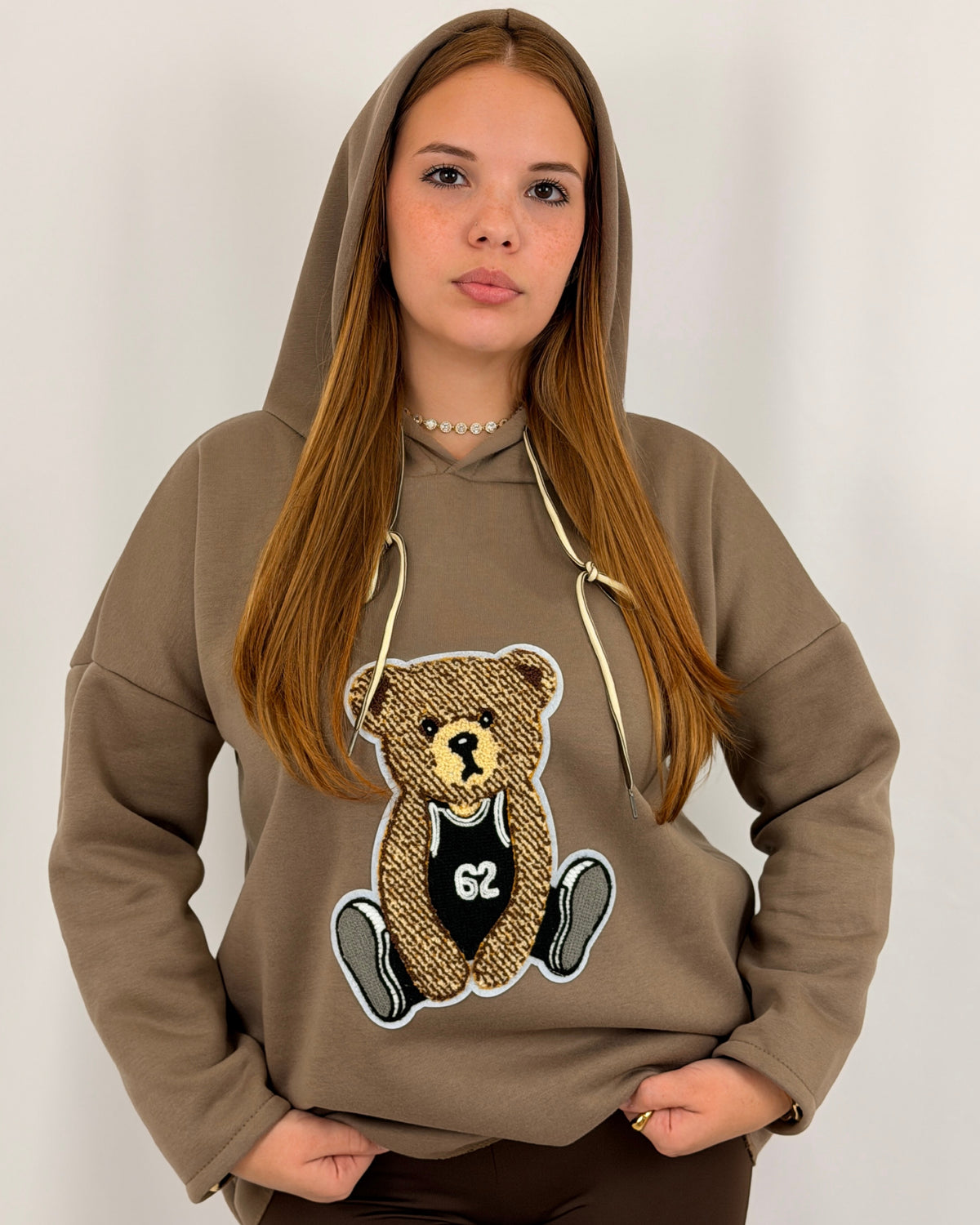 FELPA TEDDY TORTORA