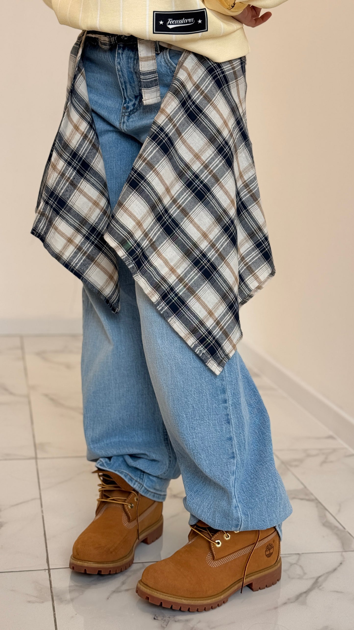 JEANS CAMICIA BEIGE