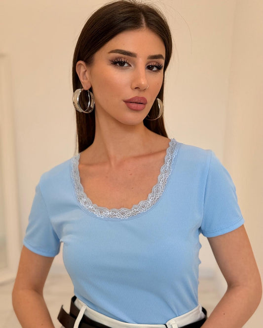 T-SHIRT FIONA AZZURRA