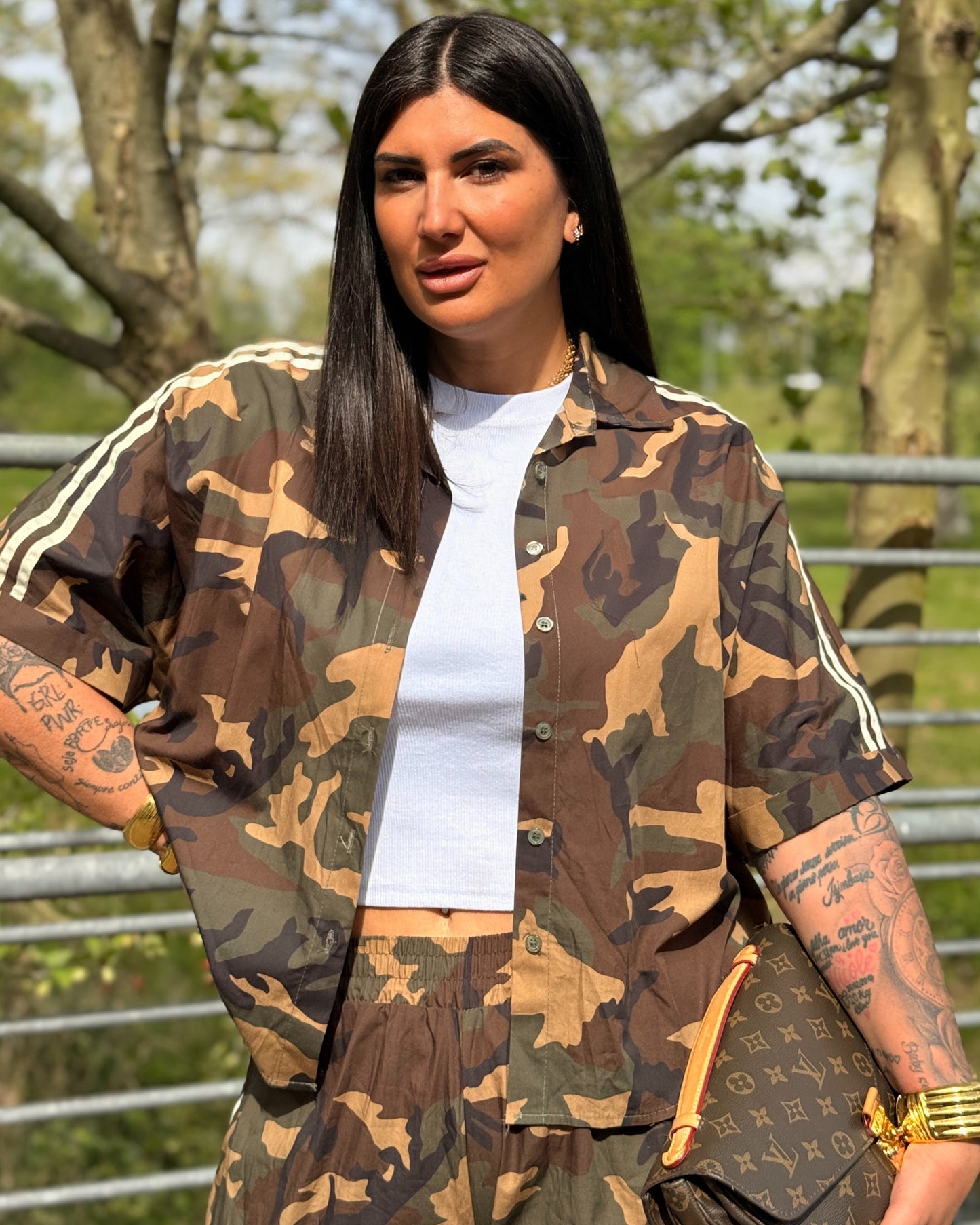 COMPLETO FREYA MILITARE