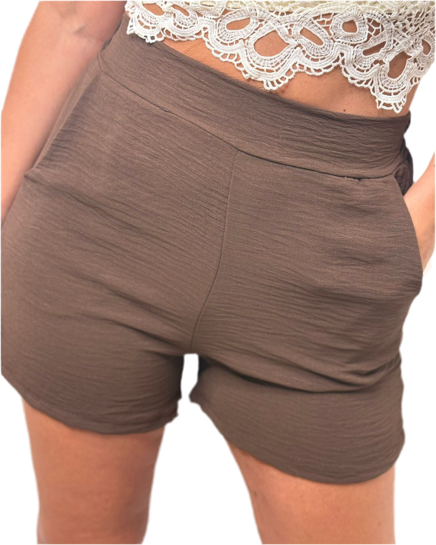SHORTS BROWN