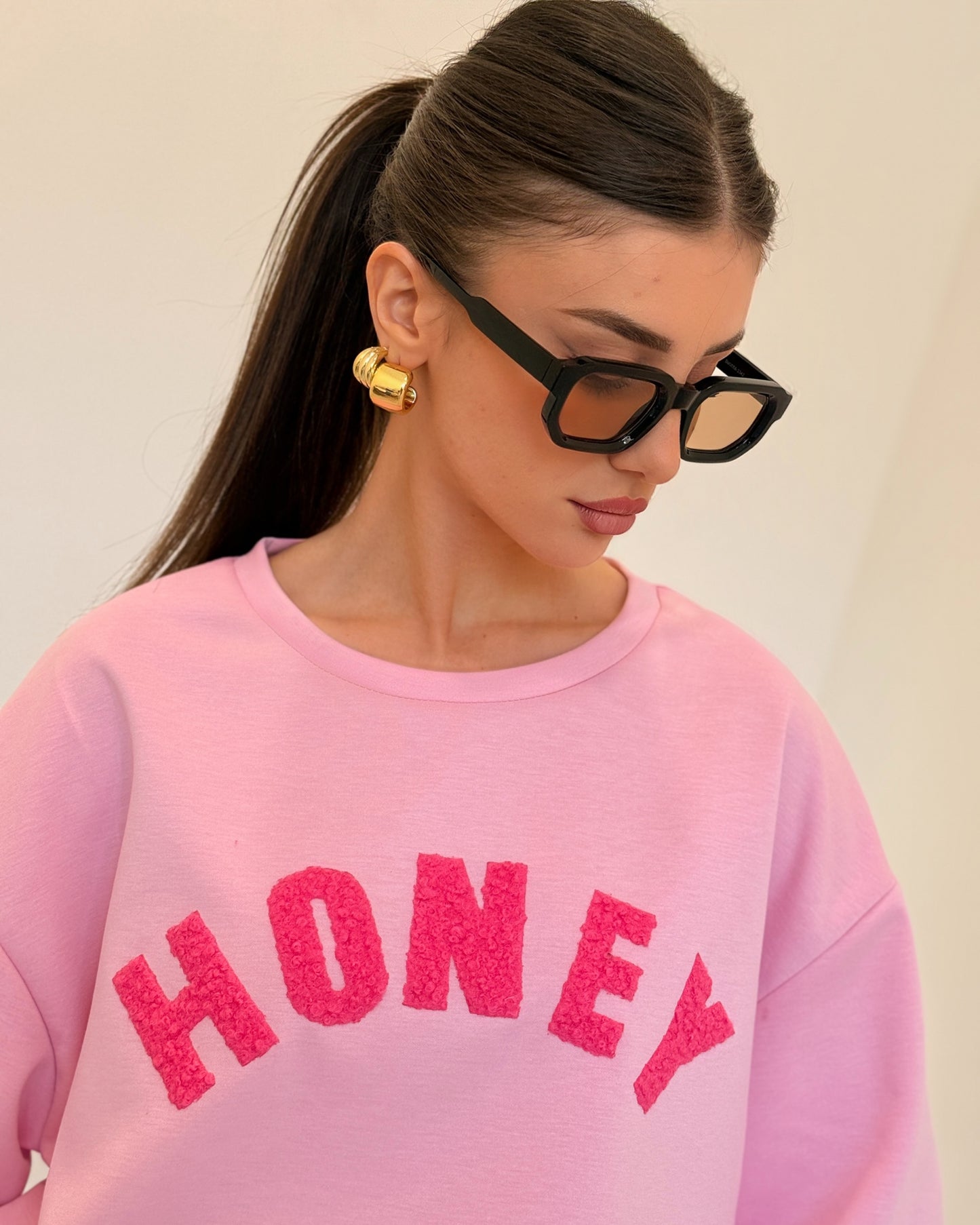 T-SHIRT HONEY ROSA