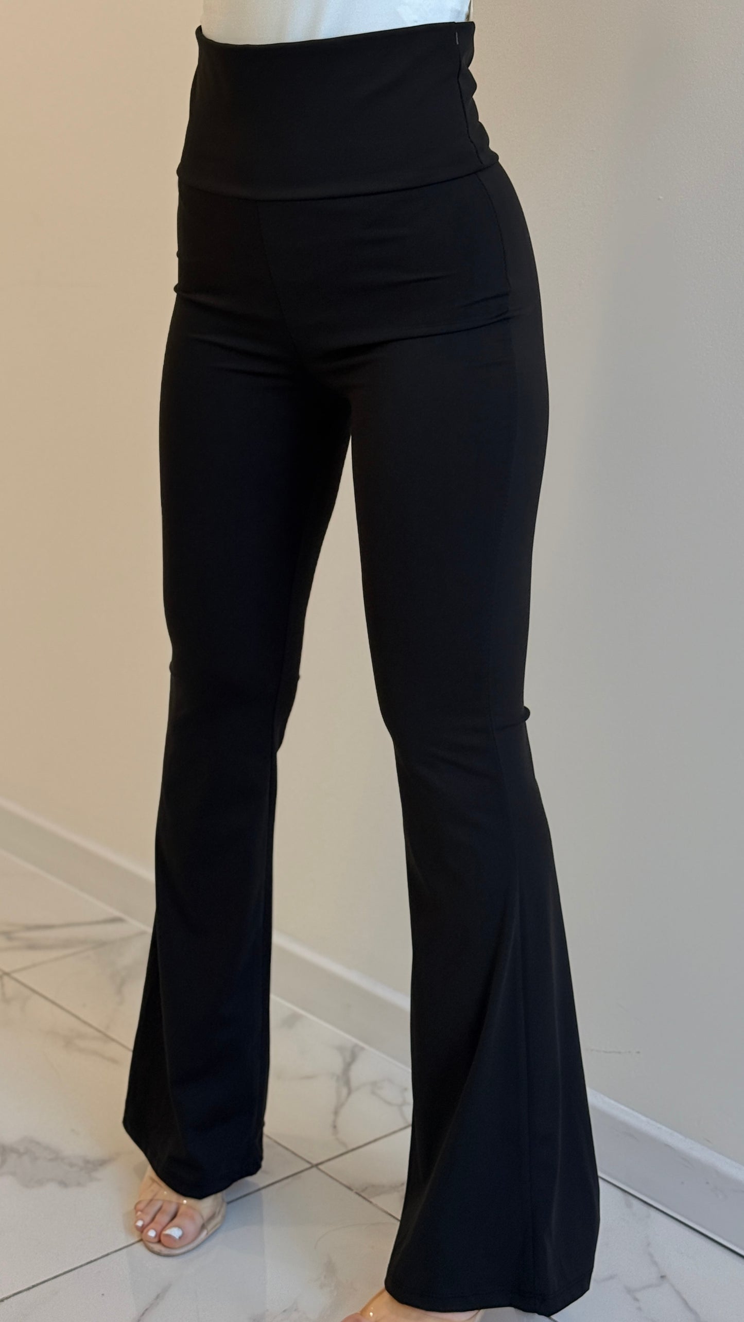 LEGGINS ZAMPA NERO
