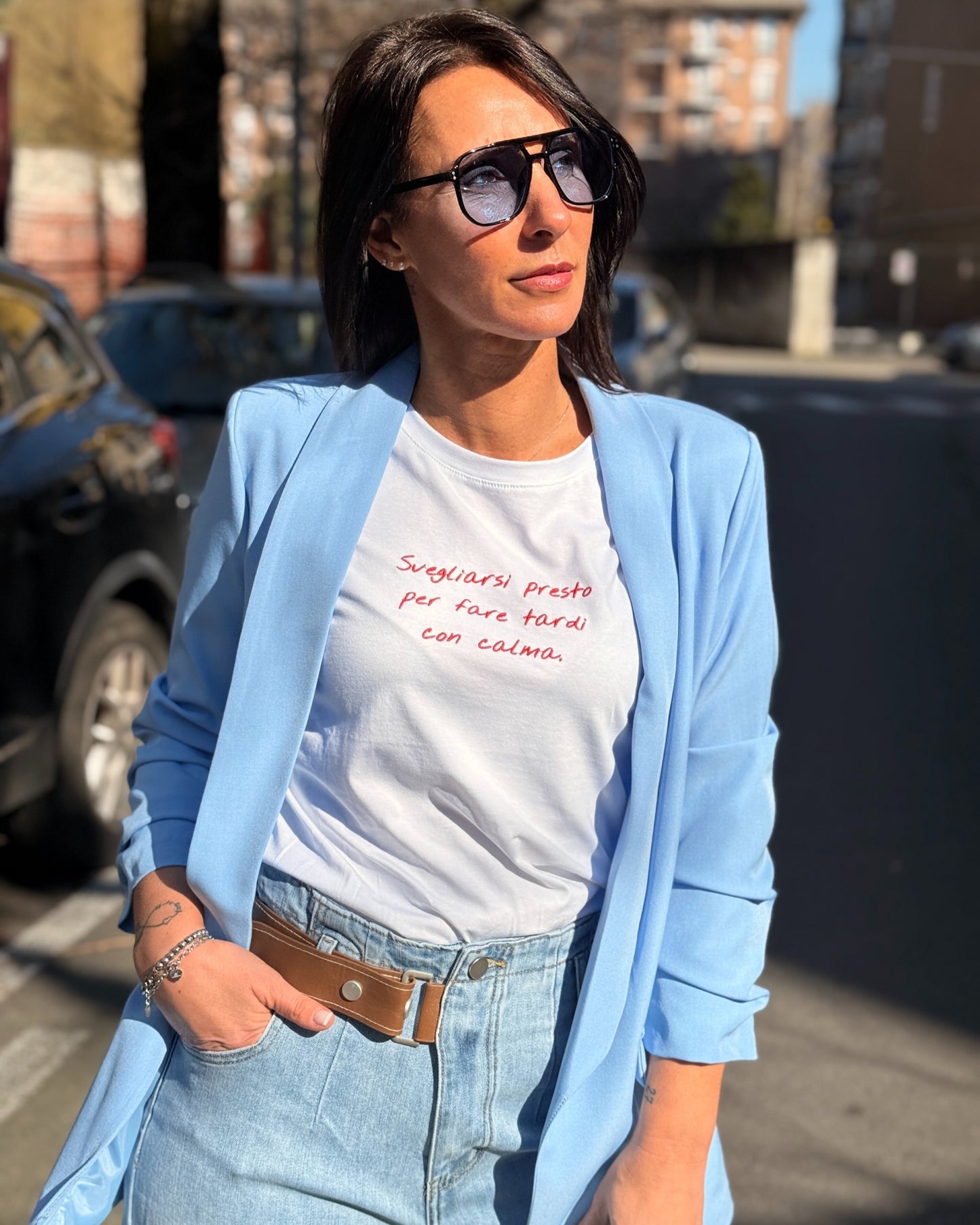 BLAZER AZZURRO