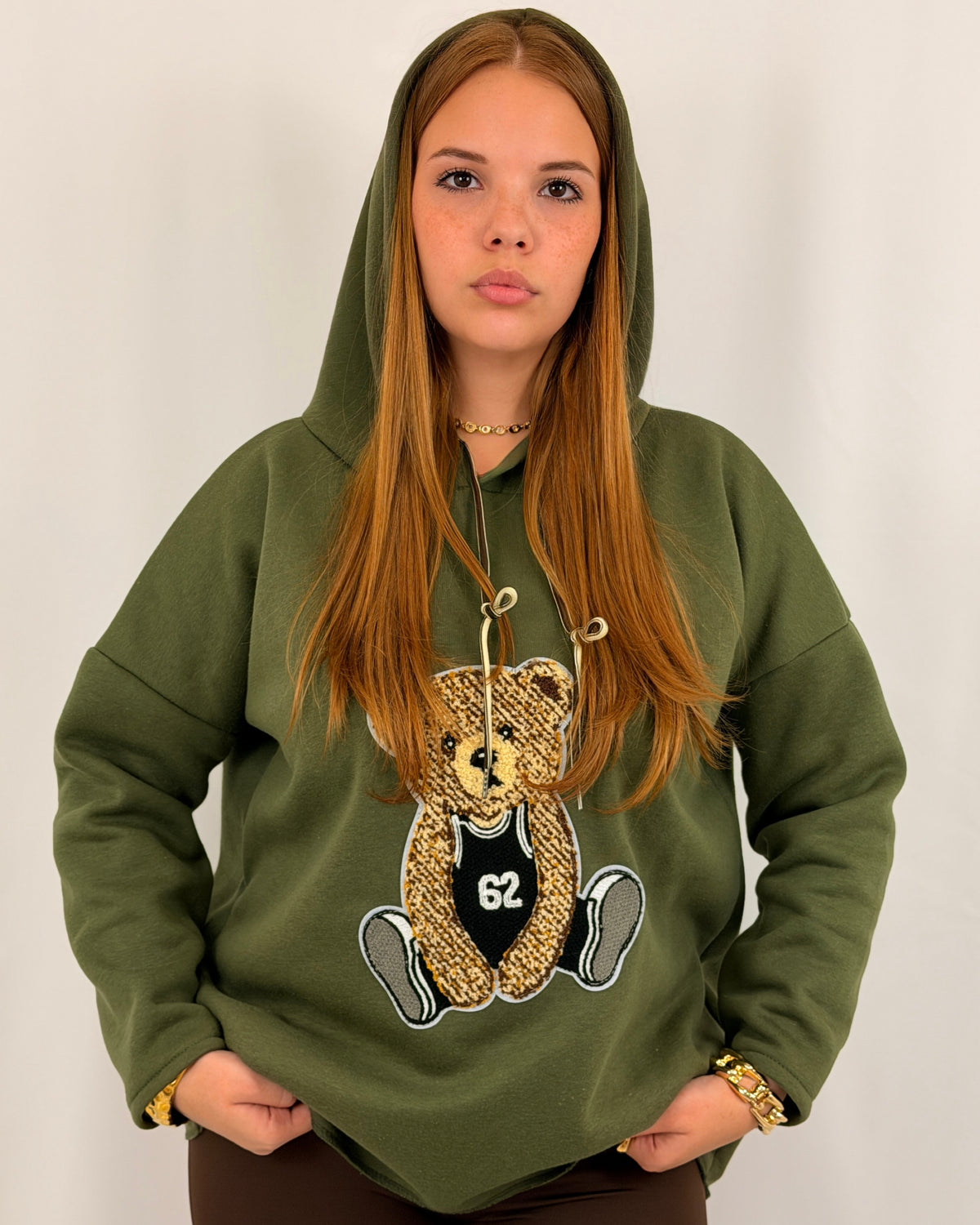 FELPA TEDDY VERDE