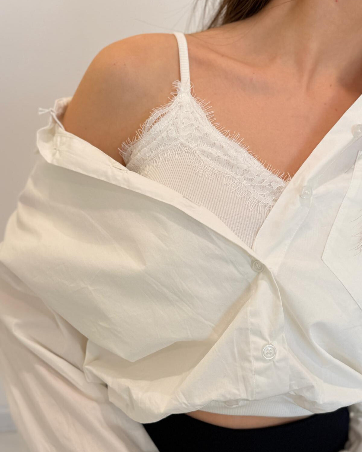 CAMICIA CROP