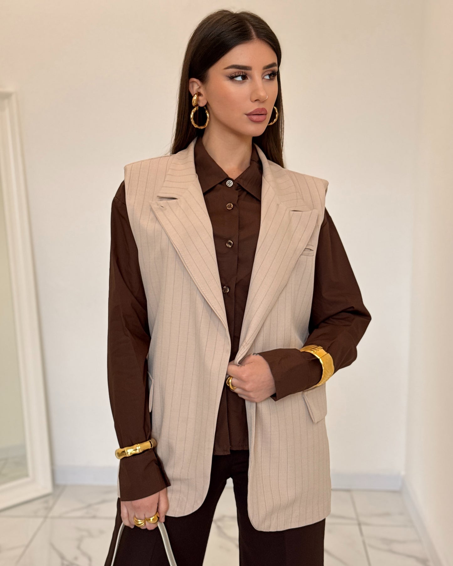 CAMICIA BROWN
