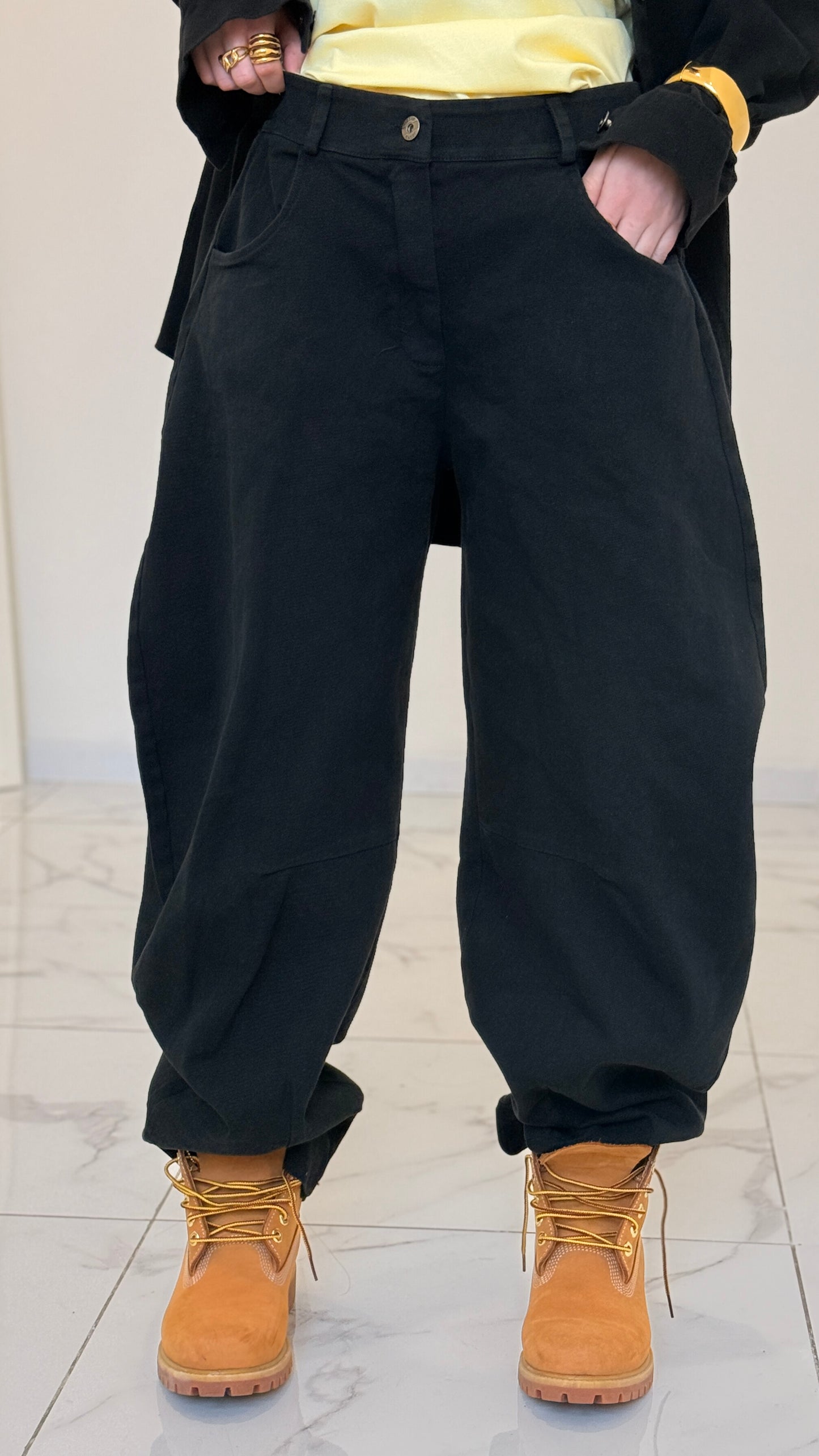 JEANS BAGGY VICKY NERO