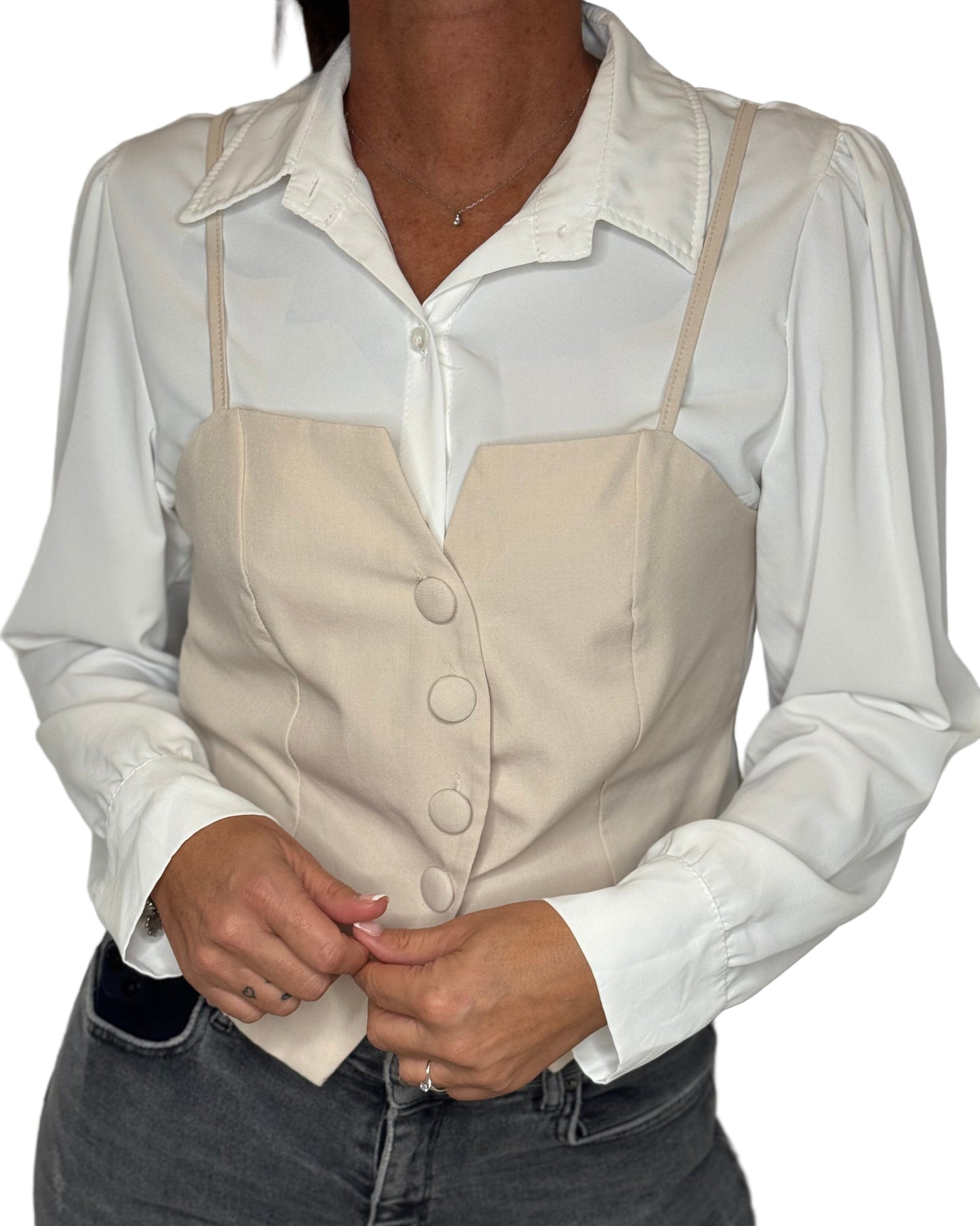 CAMICIA GILET