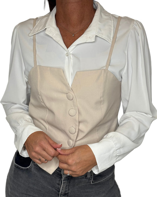 CAMICIA GILET