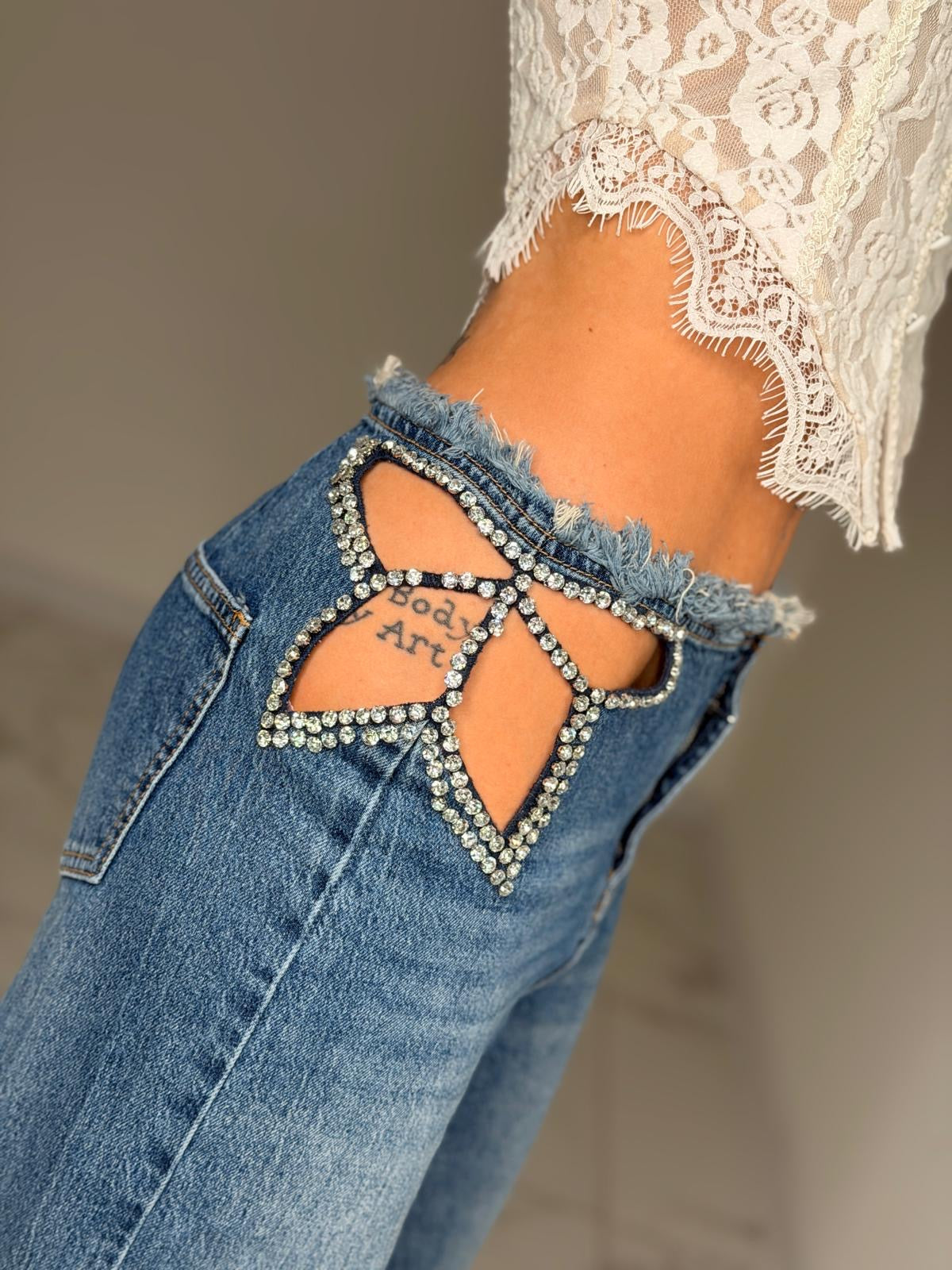 JEANS BUTTERFLY