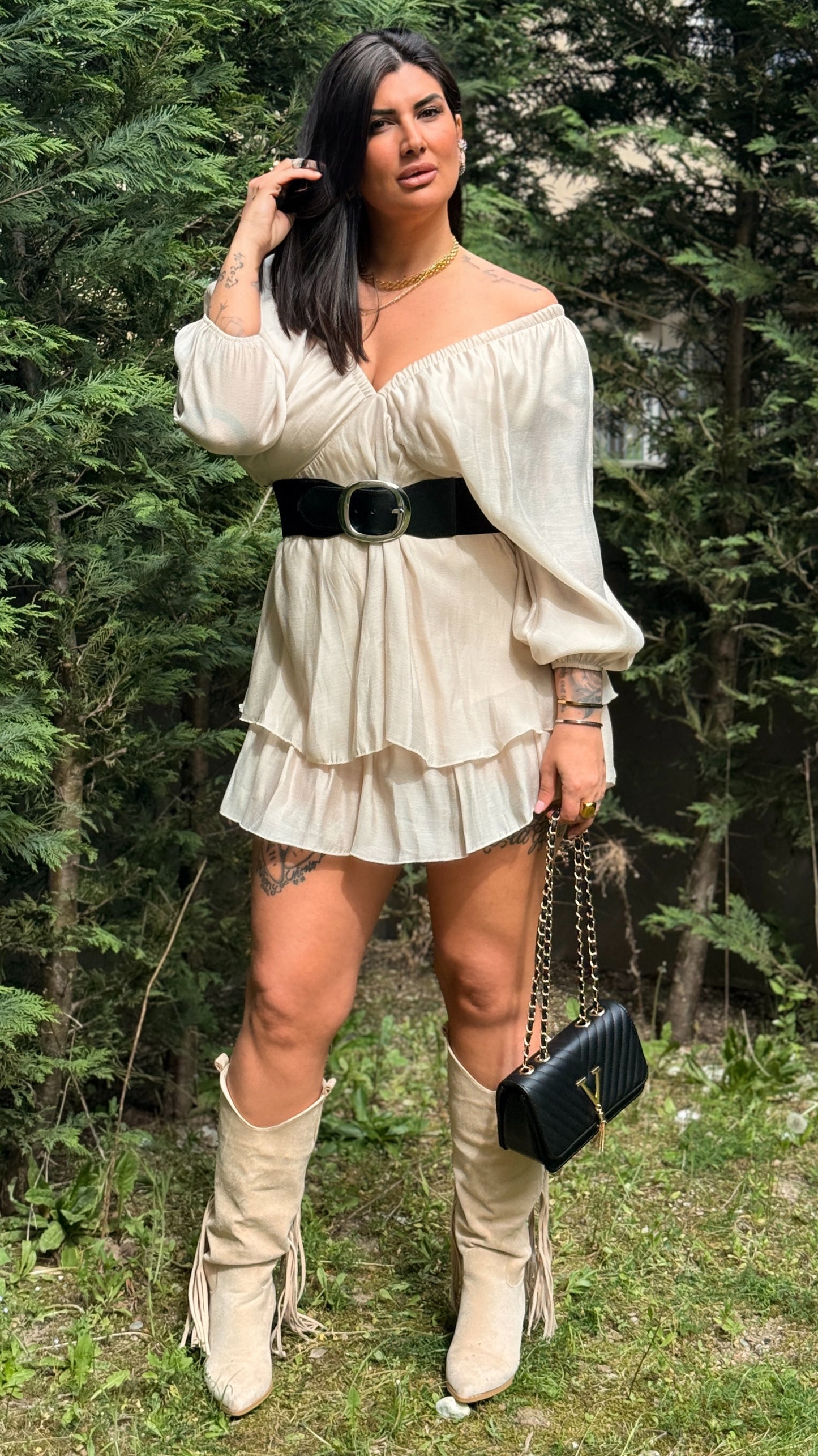 VESTITO J’ADORE BEIGE