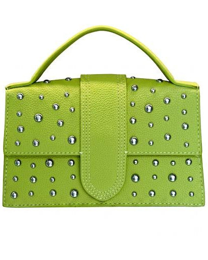 BORSA BORCHIE VERDE