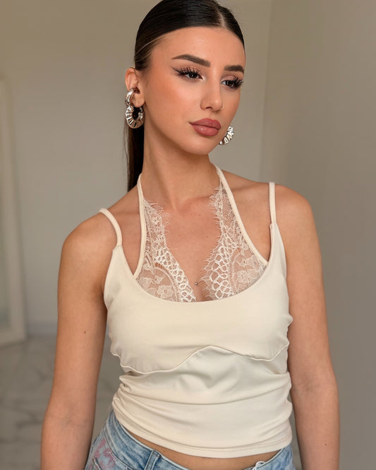 TOP LUXOR BEIGE