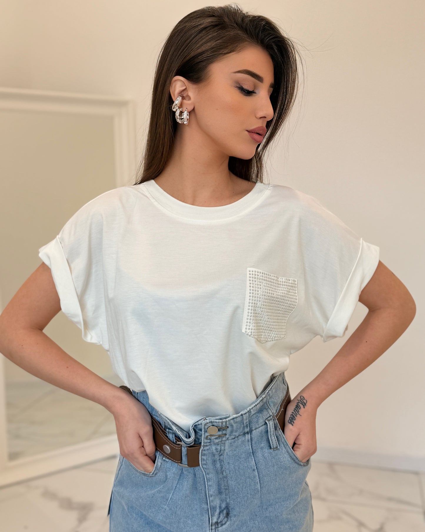 T-SHIRT MIMÍ BIANCA