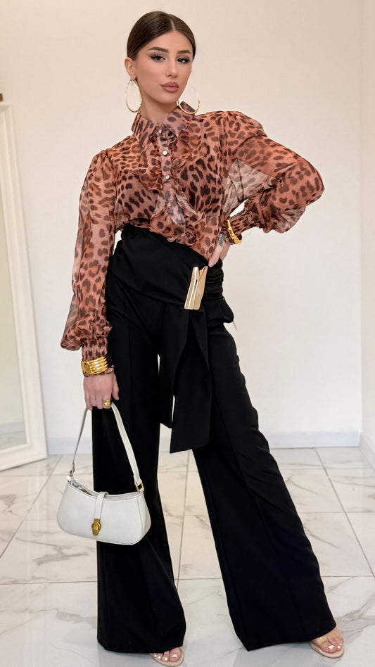 PANTA GOLD NERO