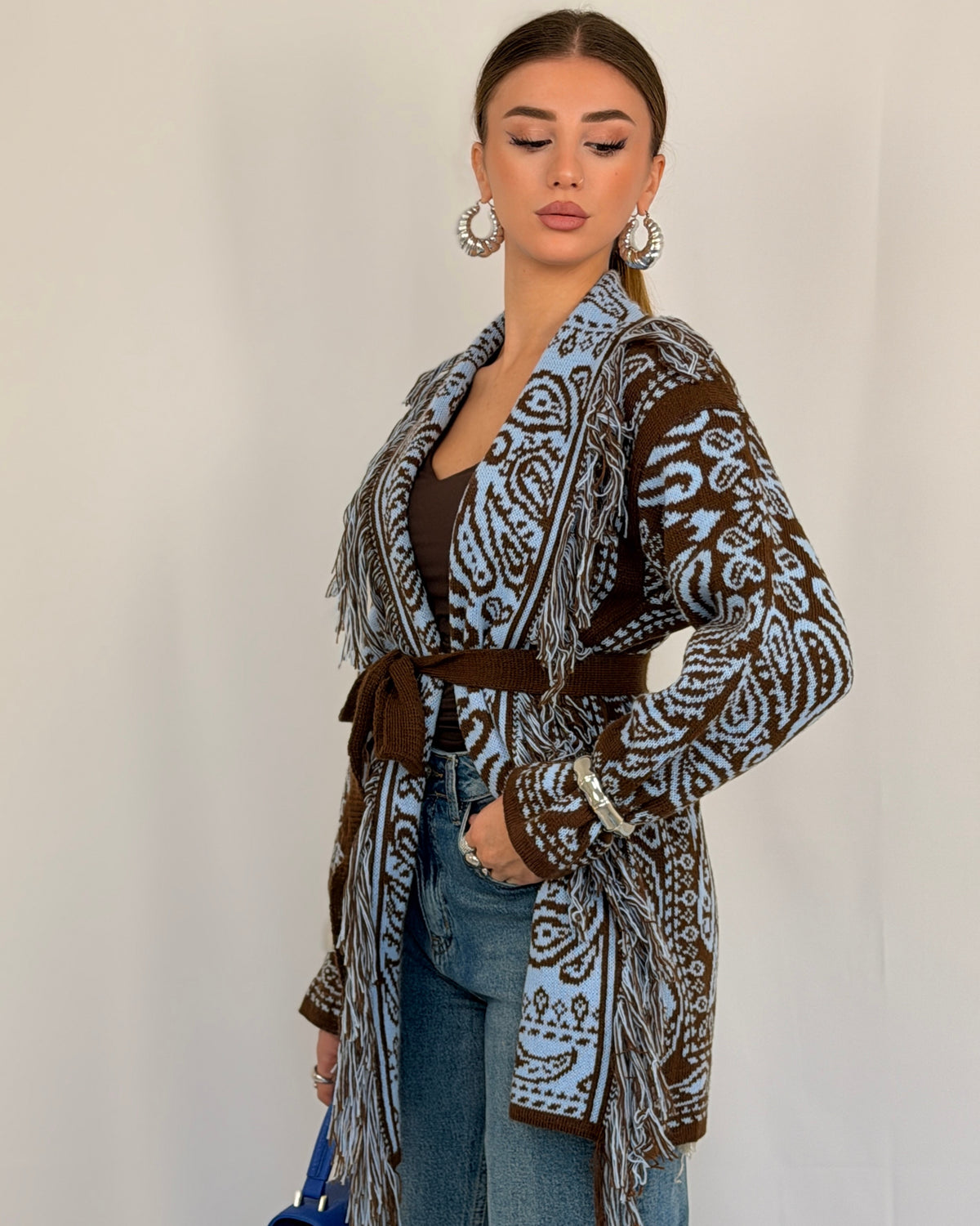 CARDIGAN CANDY AZZURRO
