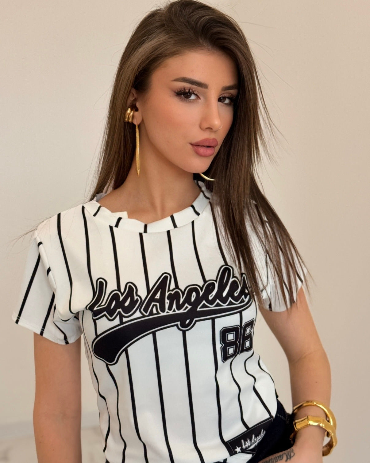 T-SHIRT LOS ANGELES BIANCA