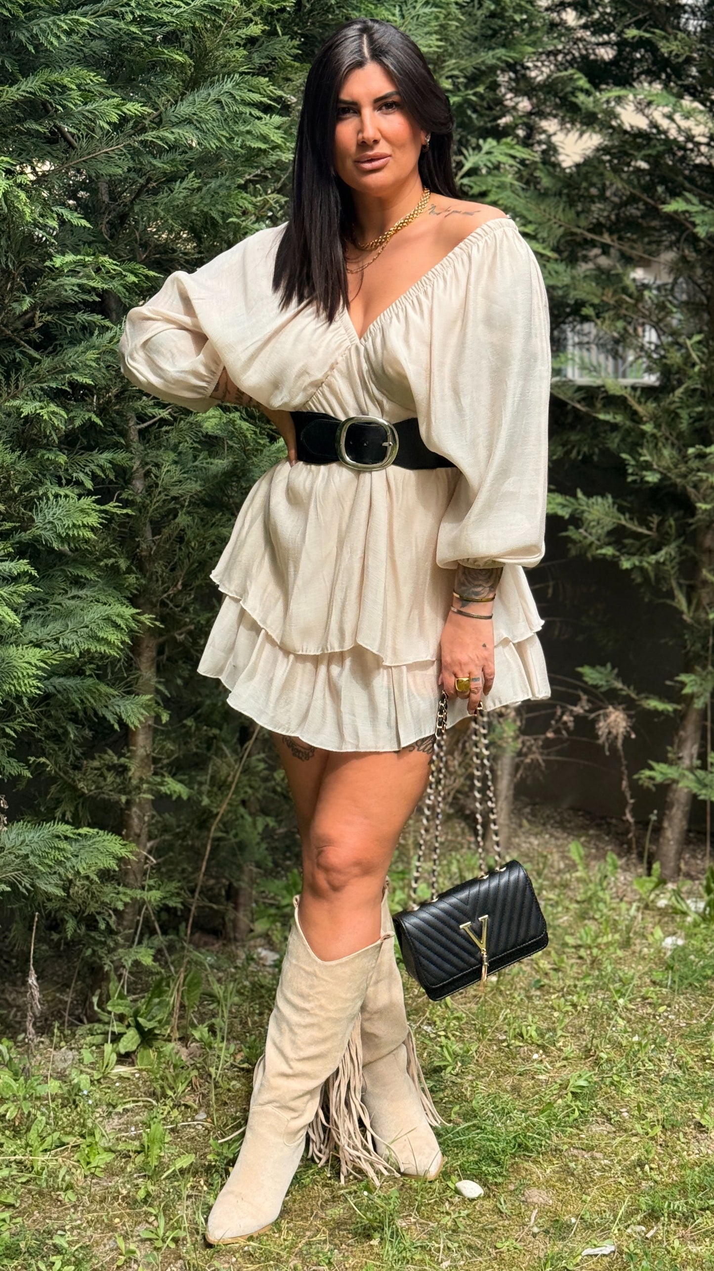 VESTITO J’ADORE BEIGE