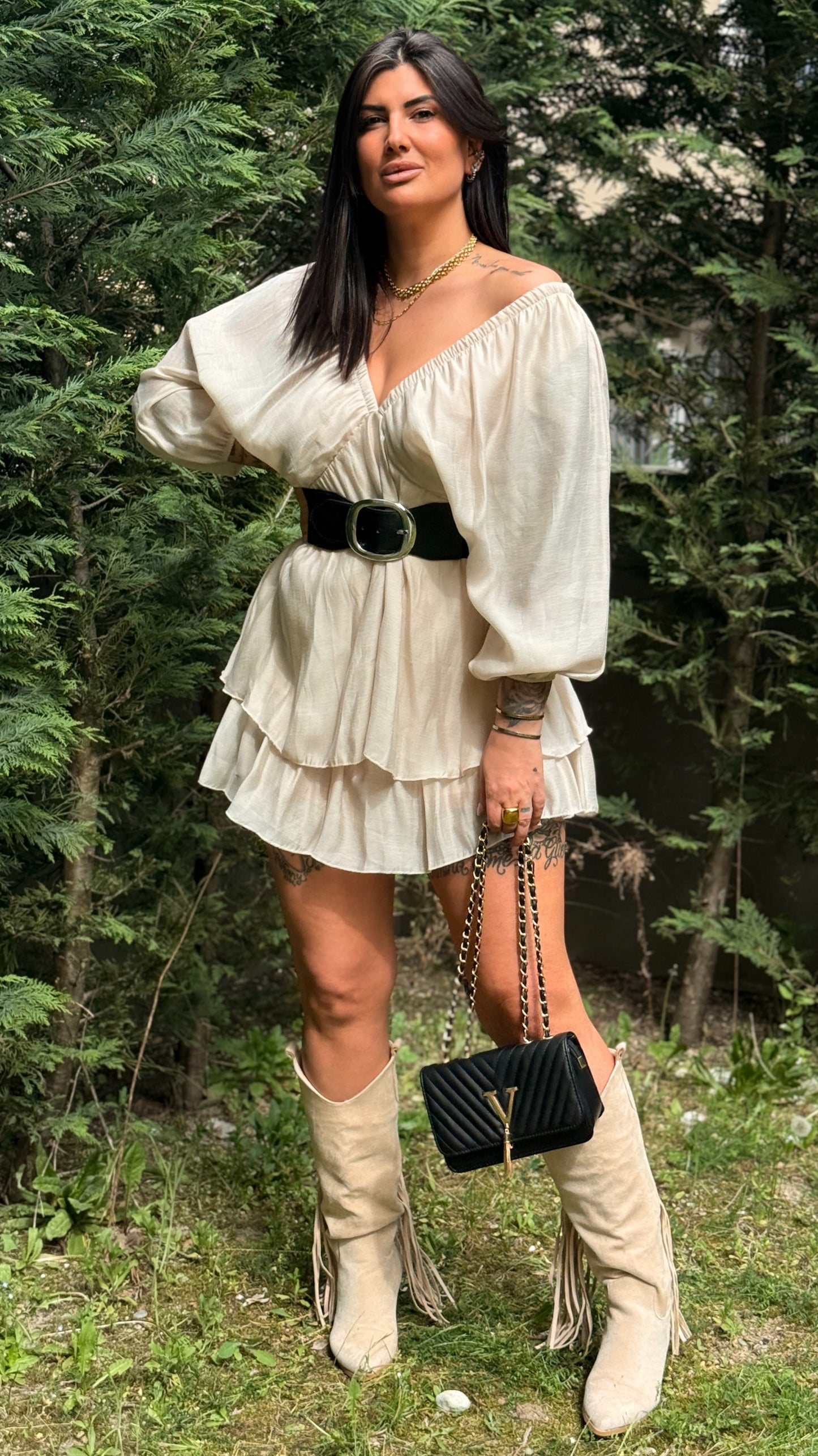 VESTITO J’ADORE BEIGE