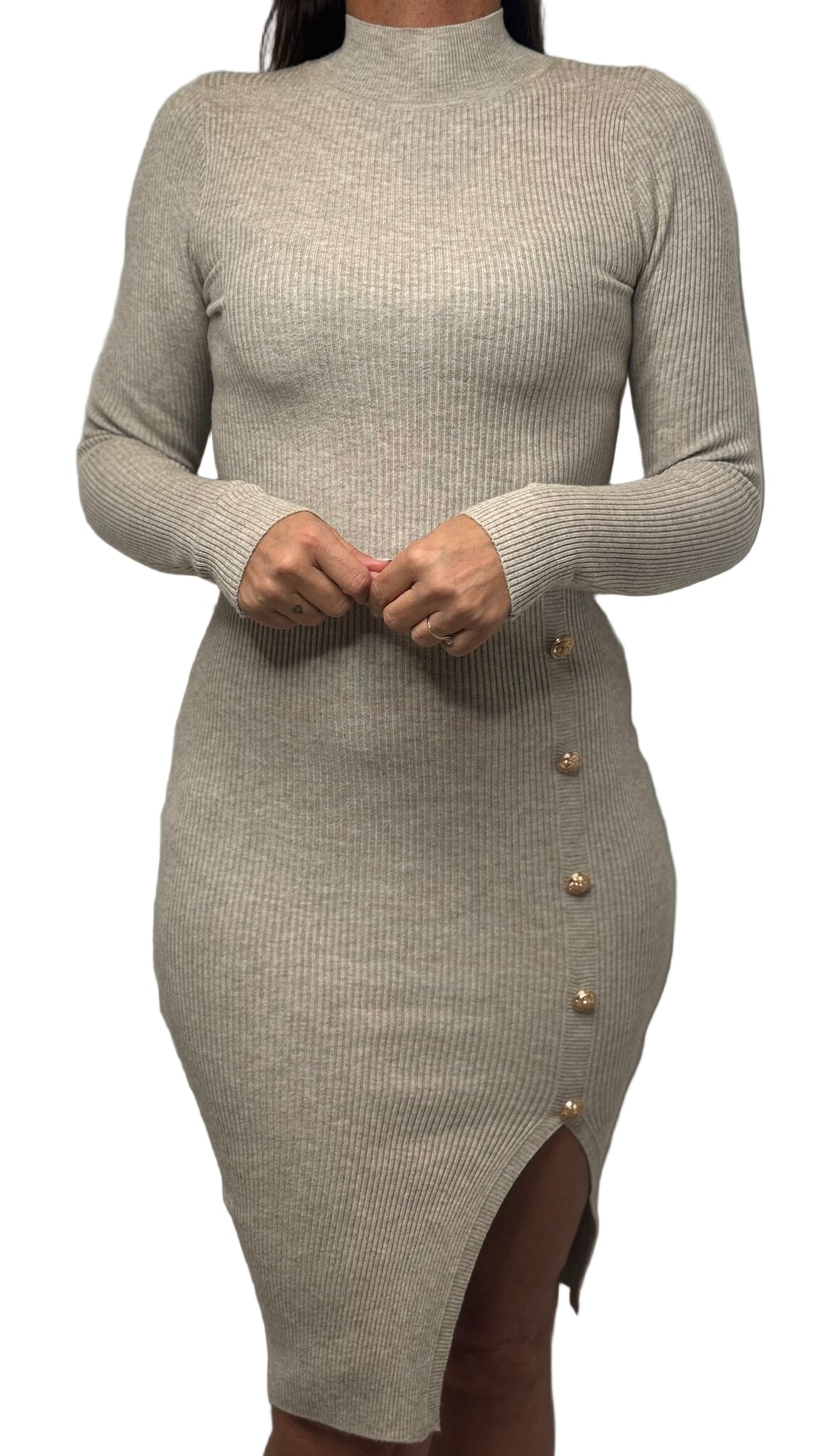 VESTITO BUTTON più varianti colore