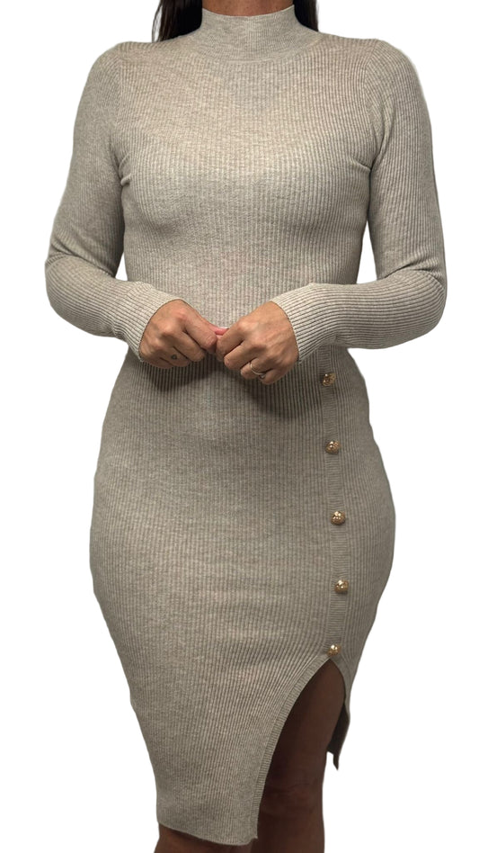 VESTITO BUTTON più varianti colore