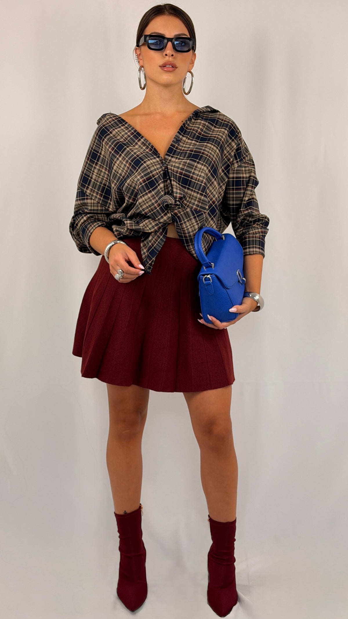 GONNA IN MAGLINA BORDEAUX