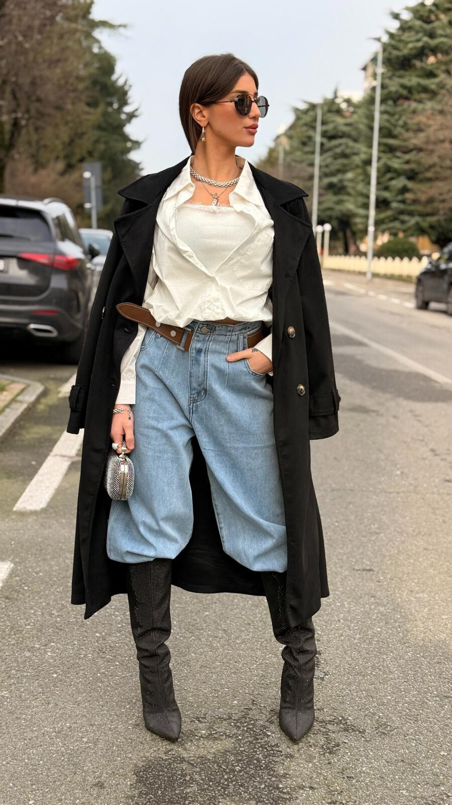 CAMICIA CROP