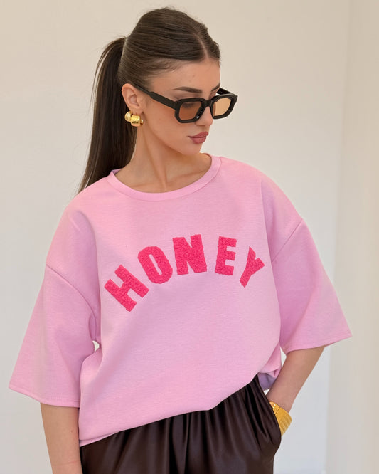T-SHIRT HONEY ROSA