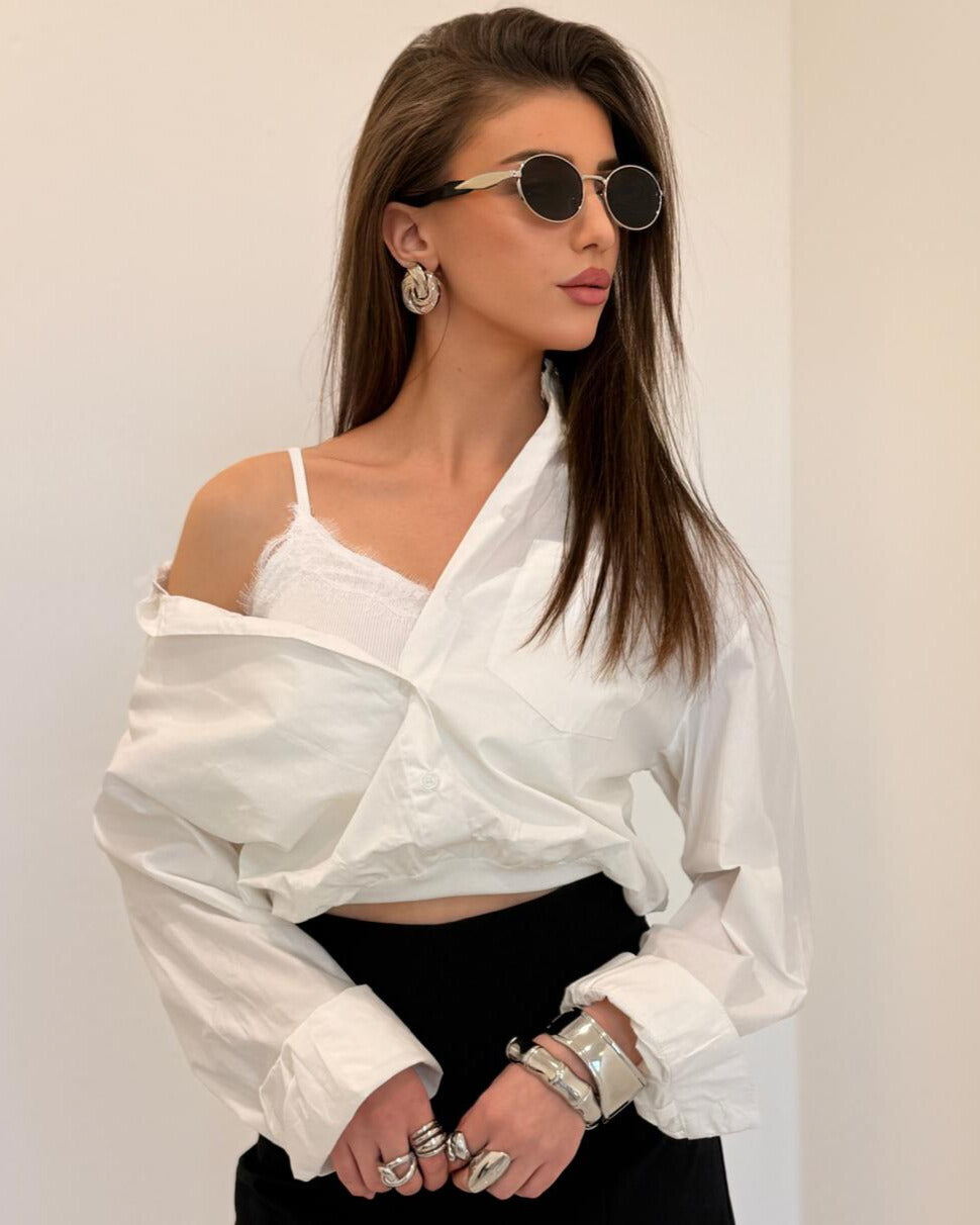 CAMICIA CROP