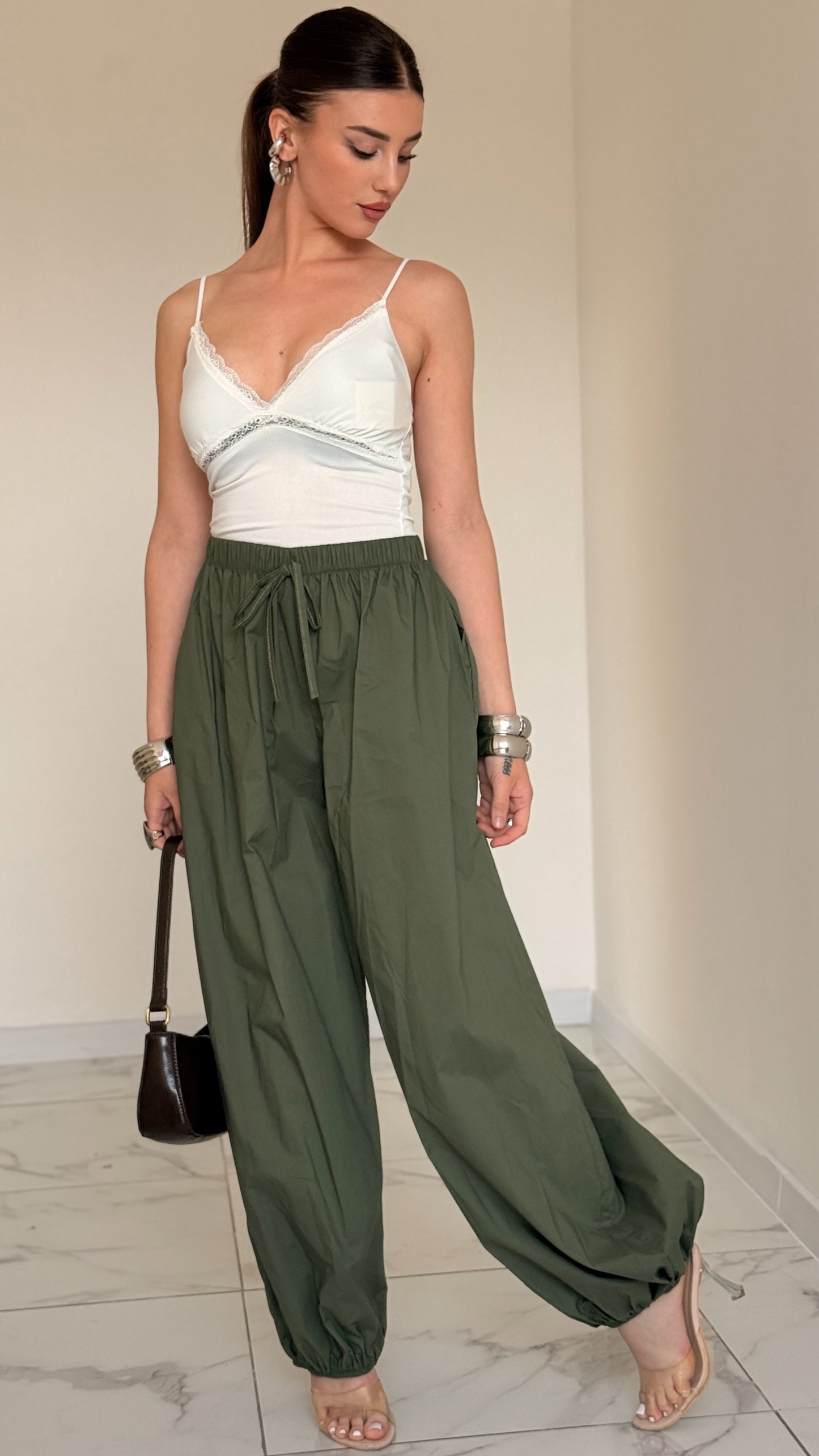 PANTA CARGO VERDE