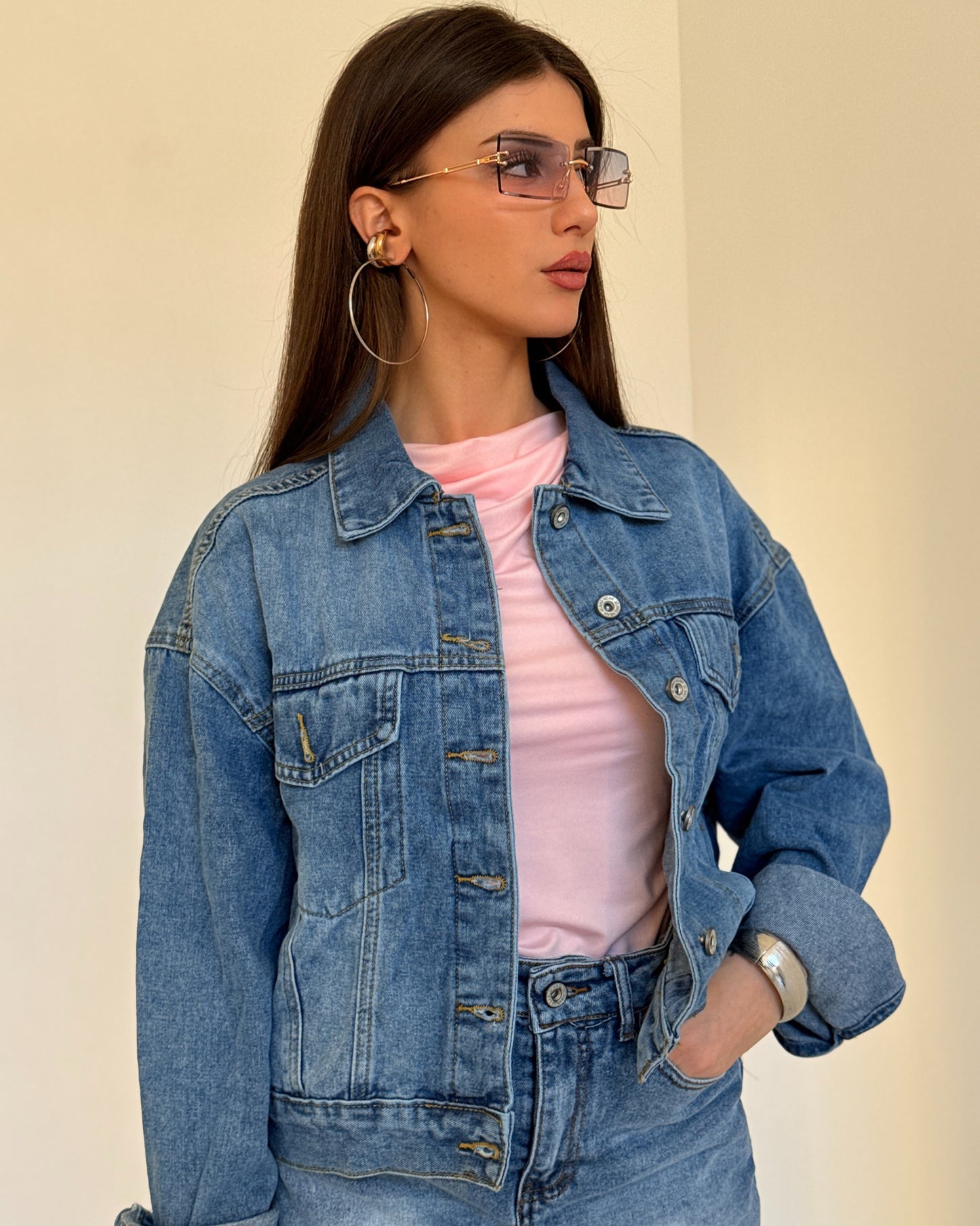 T-SHIRT ELETTRA ROSA