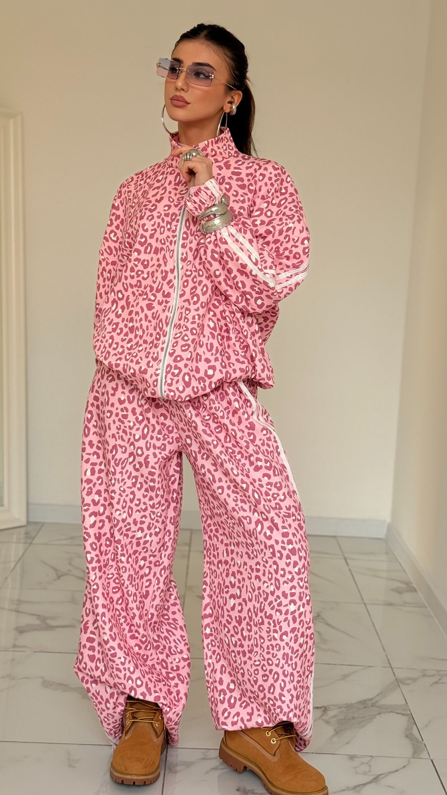 COMPLETO TUTA MACULATA ROSA