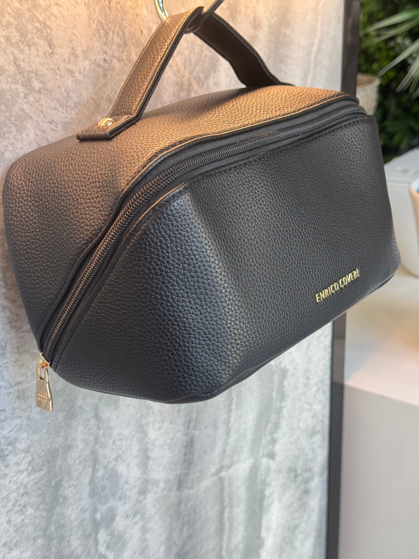 POCHETTE ENRICO COVERI NERA