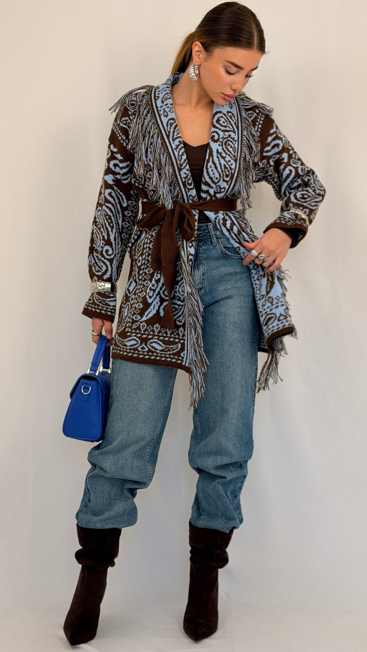 CARDIGAN CANDY AZZURRO