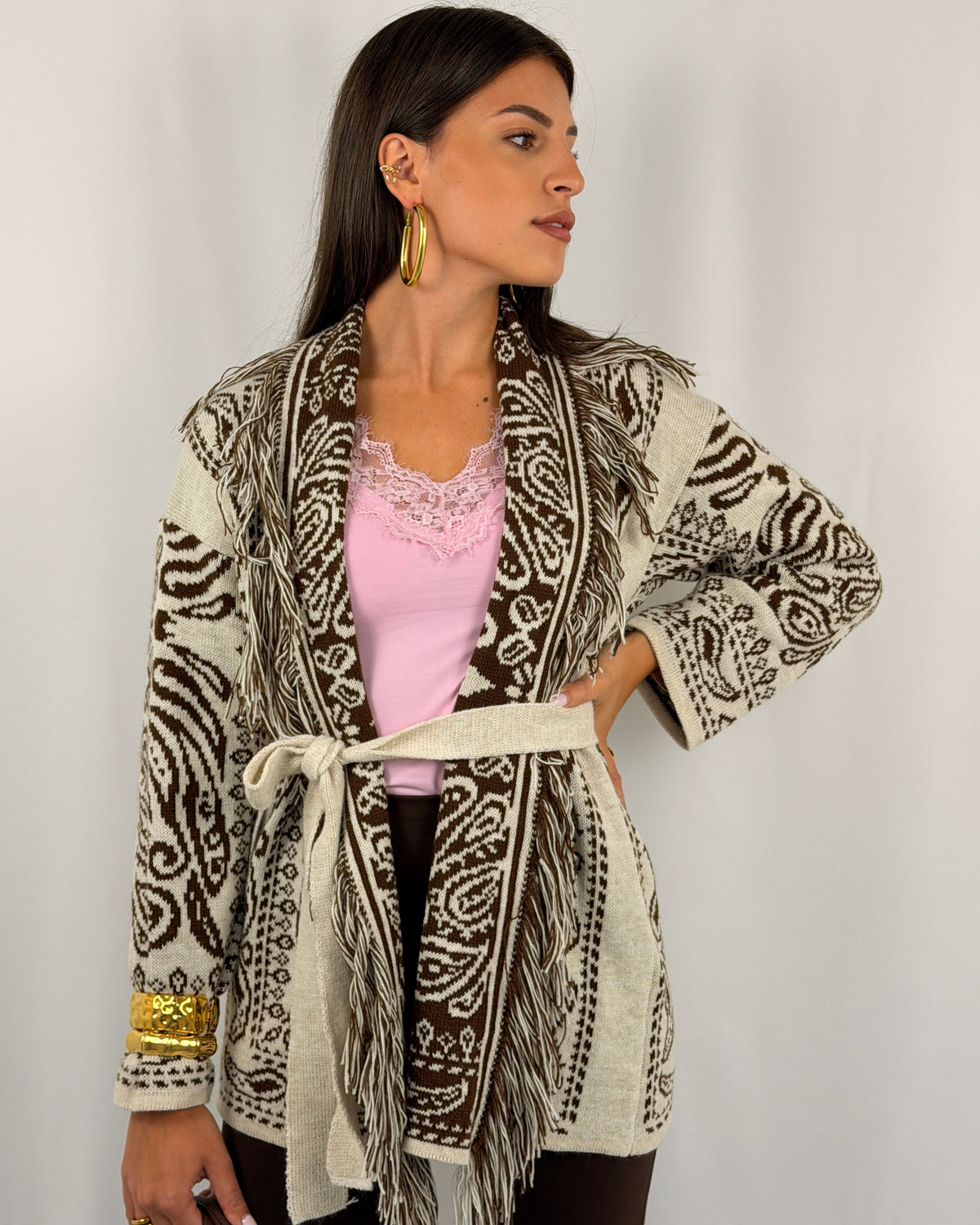 MAGLIA AMIRA ROSA