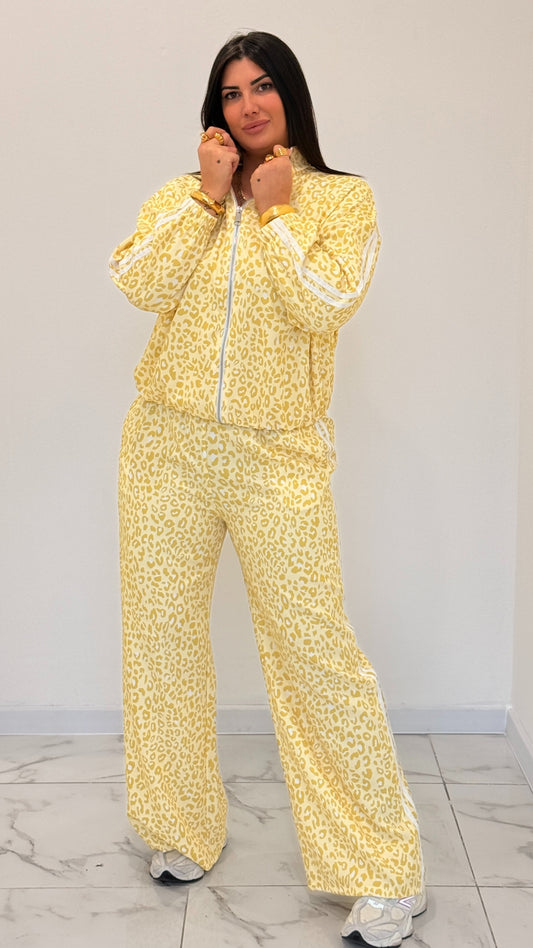 COMPLETO TUTA MACULATA GIALLA
