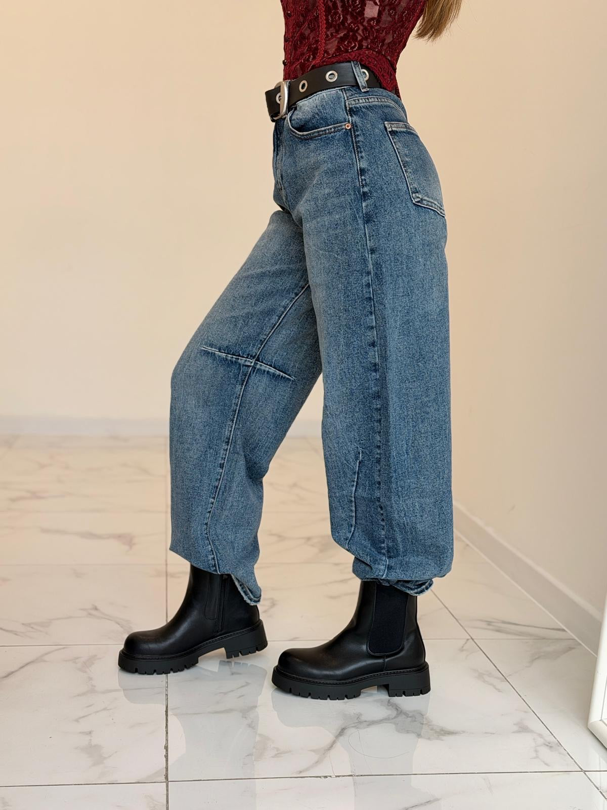 JEANS BAGGY TEAK